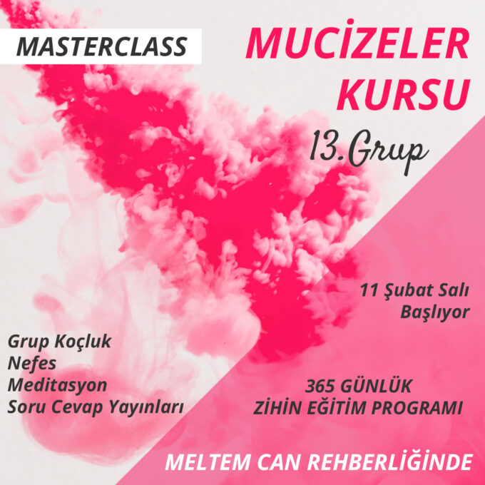 Mucizeler Kursu 13.Grup